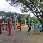 ボヨヨーン巨大なハンモックに子供は大はしゃぎ「虹のハンモック」国営立川昭和記念公園